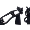 Sandália de Amarrar Preto Salto 8 cm (5)
