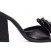 Sandália Tamanco Feminino Preto 9 cm 4