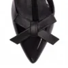 Scarpin Salto Baixo Preto 6 cm