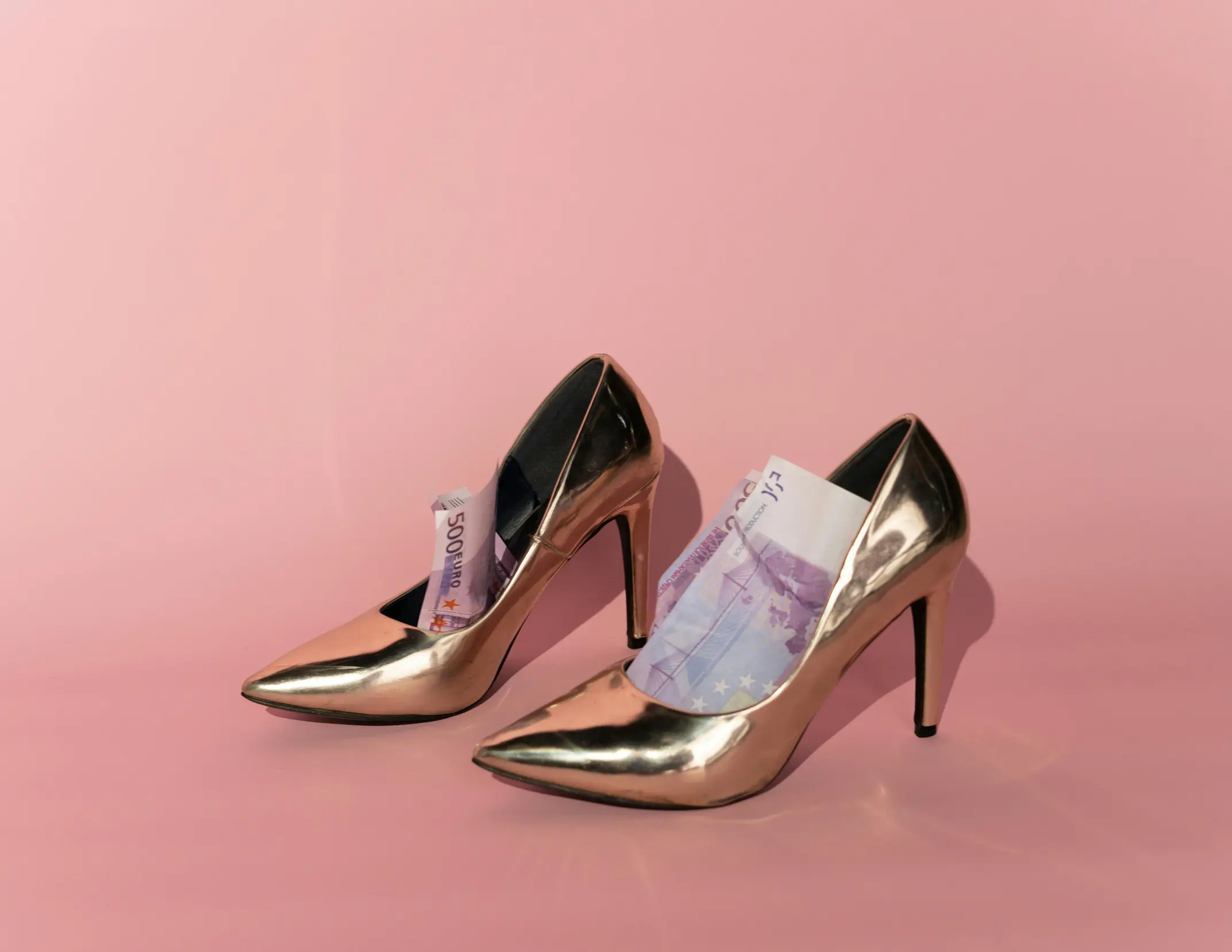 sandálias feminino dourado para reveillon