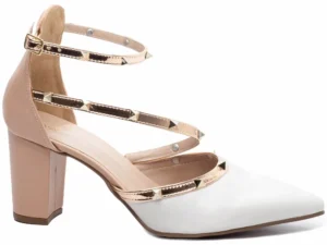 Scarpin Feminino Tamanho Especial Bico Fino Nude