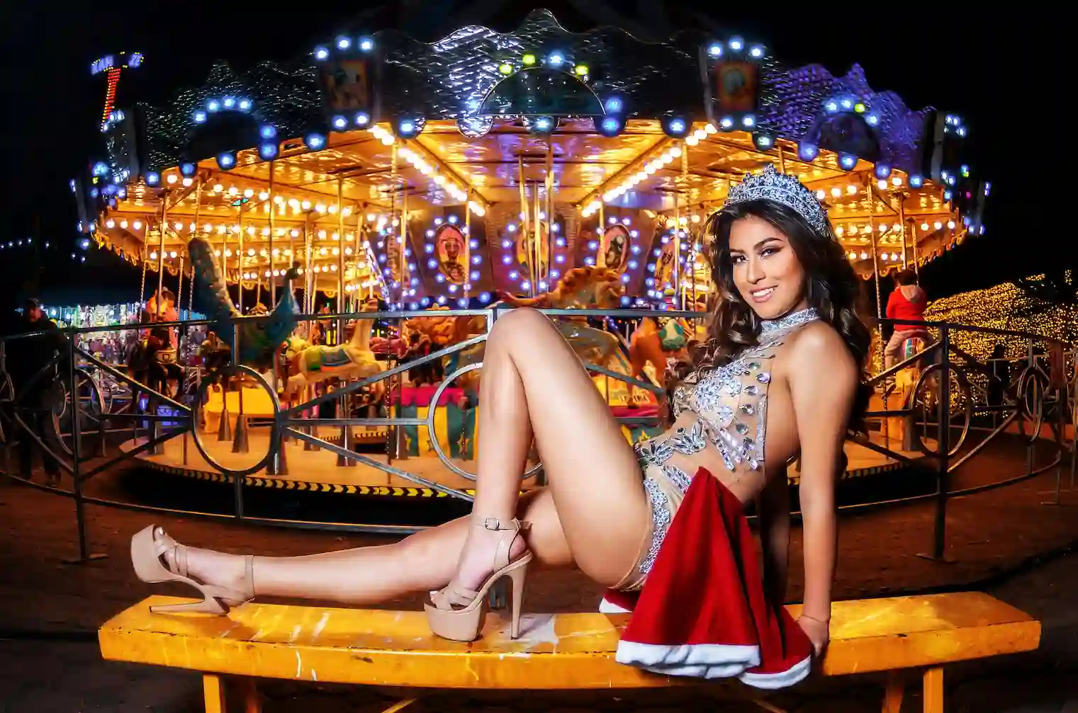 sandálias nude confortável para reveillon